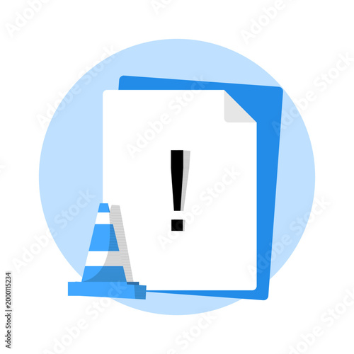 No Data Found Concept Illustration