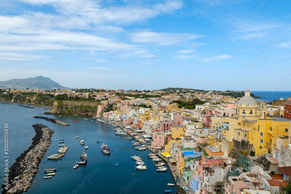 Fototapeta premium vue de Procida, Italie