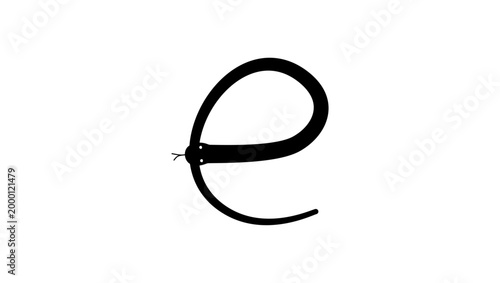 Economy symbol, black isolated vector silhouette