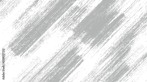 Gray and white abstract brush strokes texture background pattern