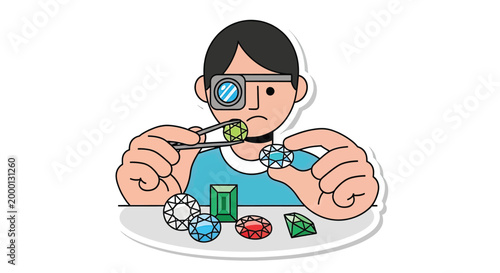 Cartoon man with drug paraphernalia plate.