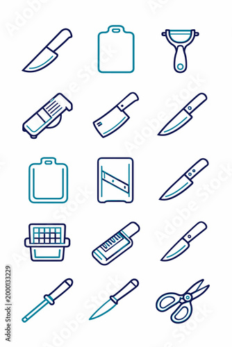 Utility icon simple vegetable image groove vector trimming chef sharpening paring kitchen