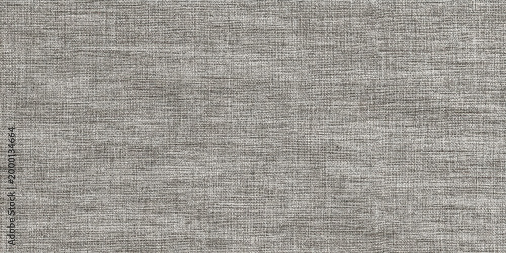 Fototapeta premium Gray woven fabric texture with subtle linen pattern