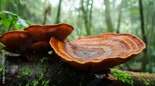 The health benefits of reishi mushroom, also known as Ganoderma lucidum.
