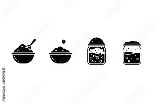 Fermentation Process Icons