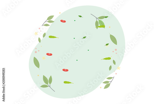 Cuadro en lienzo Fresh Minder Concept Illustration Vector Style