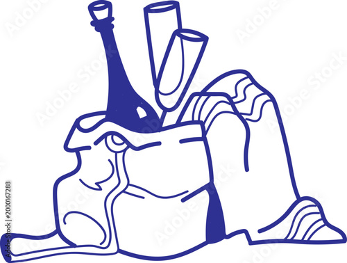 Picnic Bag with Drink