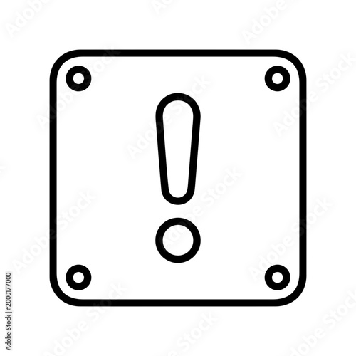 Warning Sign Icon