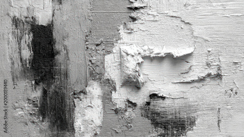 Black and white grunge text...