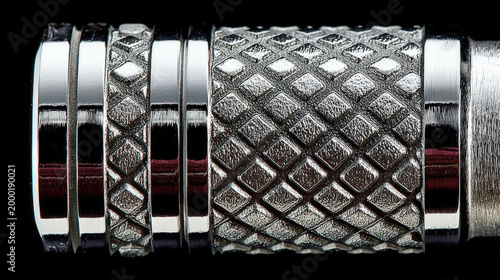 Golf club grip texture, clo...
