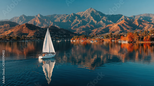 Lake Mission Viejo in Calif...