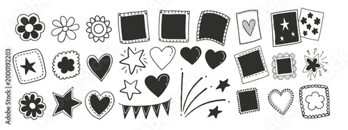Scrapbook stickers collection