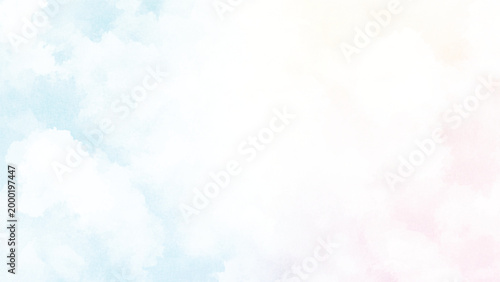 soft colorfull watercolor background.