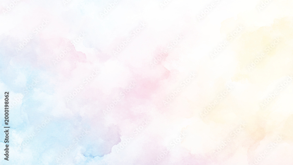 Fototapeta premium soft colorfull watercolor background.