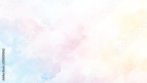 soft colorfull watercolor background.