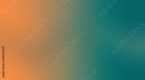Smooth gradient from orange to teal, perfect for backgrounds, posters, and web design projects needing a warmtocool color transition.