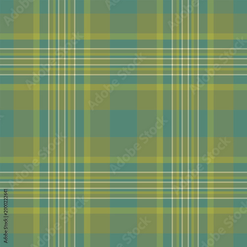 Various seamless tartan background, vibrant check plaid texture. 1940s textile pattern vector fabric in pastel and lime colors.