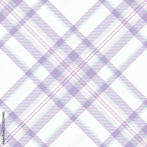 Scratch vector plaid background, revival tartan texture pattern. Card fabric textile check seamless in light and white colors.