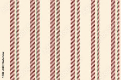 Jacket fabric lines pattern, romance background stripe seamless. Hccupation vector textile vertical texture in light and papaya whip colors.
