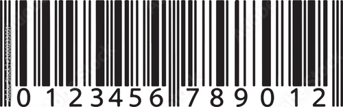 A black and white barcode with numbers 0 through 12, representing product identification, retail, commerce, and data scanning technology.