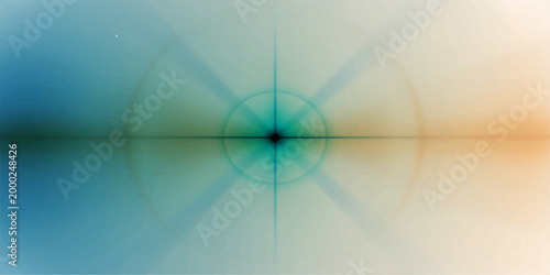 A mesmerizing digital abstract, a mesmerizing interplay of light and color, emanating from a central point, evoking a sense of cosmic exploration and infinite possibilities.