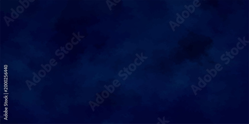 Dark blue abstract smoke background with storm clouds and night texture
