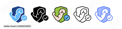 High Protein multiple icon