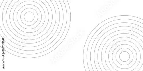 Modern abstract background. Glossy white gradient circle lines. Minimal geometric pattern. Simple graphic elements. Futuristic concept. Suitable for cover, poster, banner, brochure, eps10.