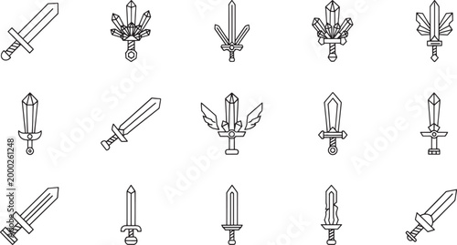 Black and white of laboratory tools and equipment