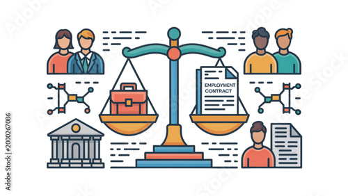 Scientists conducting experiments in a modern laboratory with colorful equipment and beakers Vector