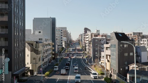 Tokyo Scene  :  Urban Thoroughfare Connecting Popular Hubs, Lined With High-Rises and Winding Through Trendy Restaurant Districts on a Gentle Slope  |  Shibuya, Tokyo, Japan