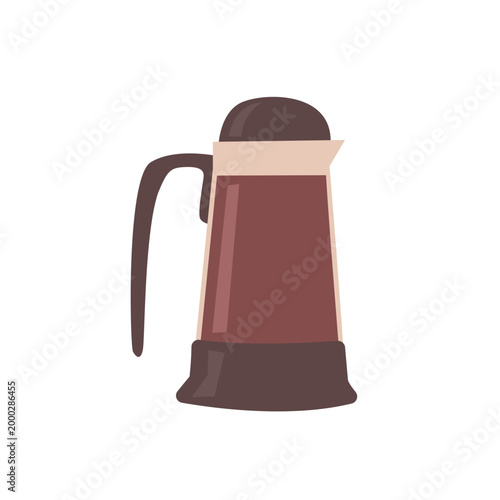 Red Turkish Coffee Pot Cezve