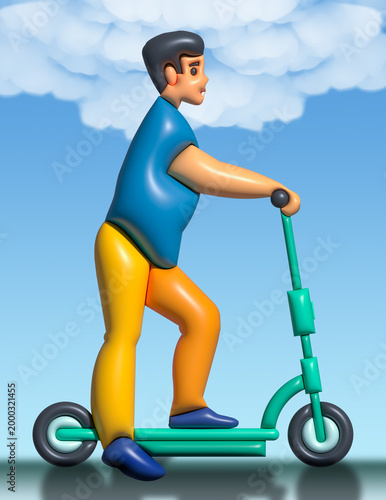 Roller für Jungen.