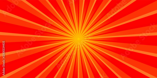 Dynamic anime explosion background with radial comic speed lines and halftone dots - bright burst effect radiating from center for manga panels, action scenes, superhero graphics or retro pop art.