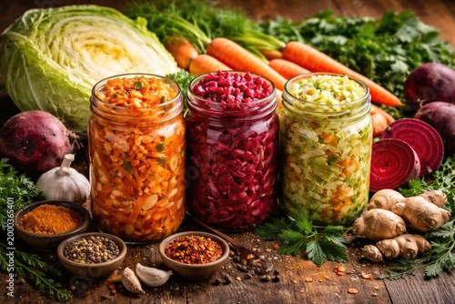 Health promoting properties of fermented vegetables including carrot, beet, and brassica rapa in traditional kimchi and sauerkraut