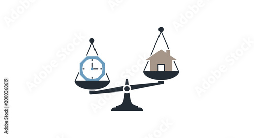 Balance between time and home ownership.