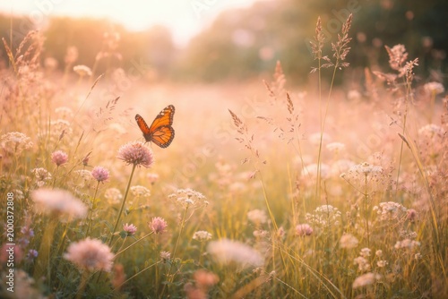 Inspirational pastel meadow...