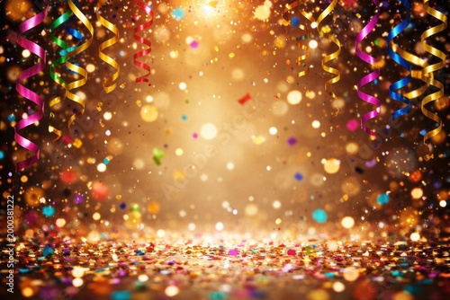 Energetic festivity backgro...