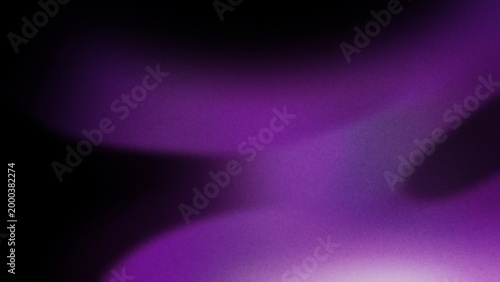 Mysterious Deep Purple and Magenta Abstract Wave Background with Heavy with Grainy Noise Texture