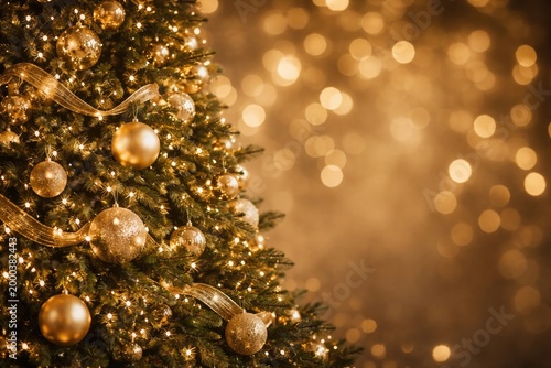Elegant Christmas pine deco...