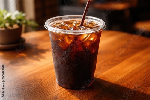 Cold brewed coffee served i...