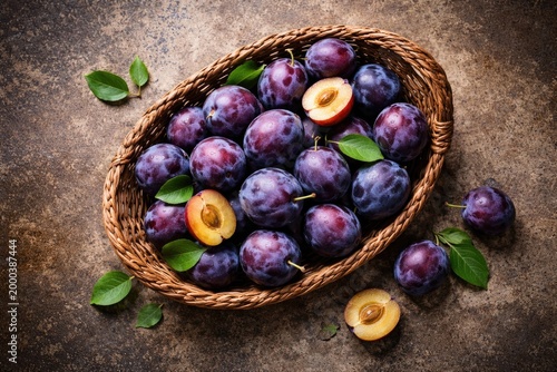 Nutritious fresh organic pl...