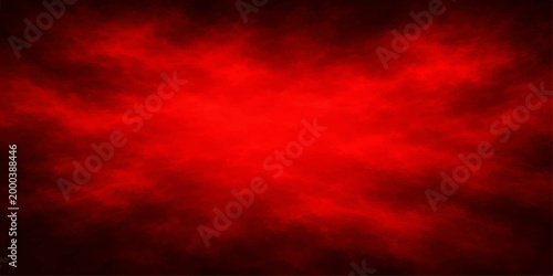 Abstract vibrant red background, the bold and intense hue evokes emotions of passion and energy.
