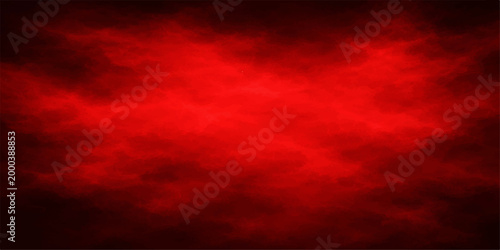 A vibrant, fiery red abstract background, with deep gradients and a dark border, creating a visually striking and dramatic feel.