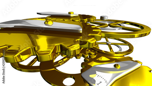 inside clock, clock, dialer clock, mechanasim inside clock, analog clock