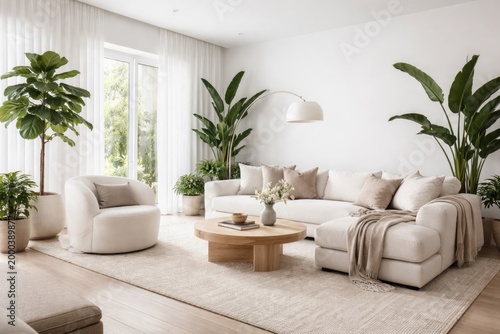 Contemporary lounge space s...