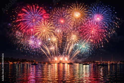 Celebratory New Years Eve f...