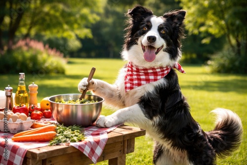 Energetic border collie pet...