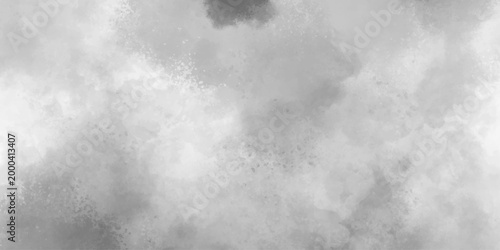 Abstract grey storm cloud texture. White dramatic smoke brush effect smoke swirls misty fog isolated, background. Gray grunge painted paper textured canvas for design watercolor scraped vector.