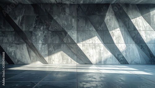 Geometric Shadows in a Concrete Space
